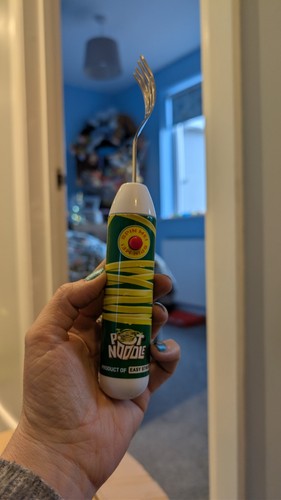 Bnib pot noodle spinning fork - pot,