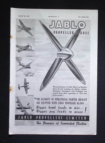 Original 1944 advert jablo - original,