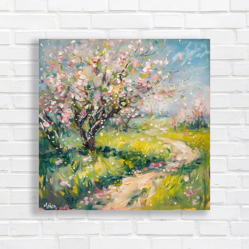 Spring blossom garden original - spring,