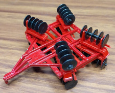 ERTL 1.64 Folding Disc Harrows Red