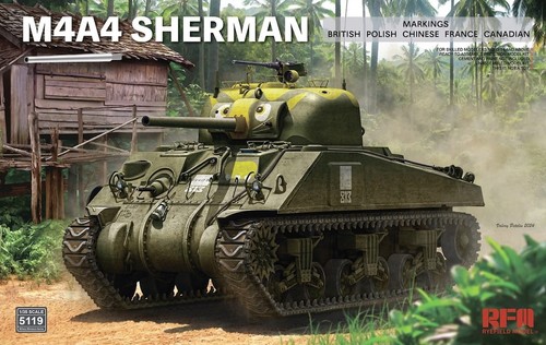 Ryefield model m4a4 - ryefield, 1/35