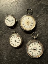 Job Lot 4 Antique Silver