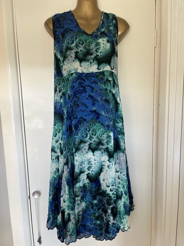 Virtuelle size blue - virtuelle, blue/green
