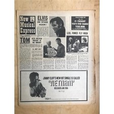 VARIOUS 1970 NME MAGAZINE JANUARY  17 1970 - LED ZEPPELIN/chicken shack/bee gees