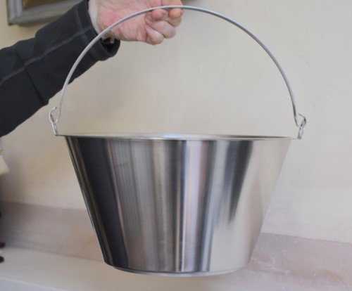 Stainless steel jam pan large - stainless,