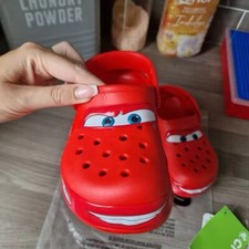 Lightning McQueen Clogs Light