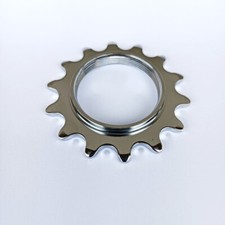 Novatec Sprocket - 14T - Fixie, BMX, Track Bike - Silver - Screw-On Cog