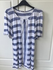 LADIES SANDWICH BLUE & WHITE