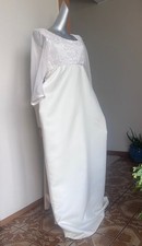 Hand-made wedding dress -