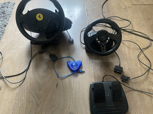 Sabre ps2 racing steering - sabre,