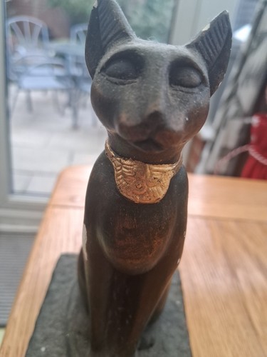 Egyptian cat figure similar - cat, to