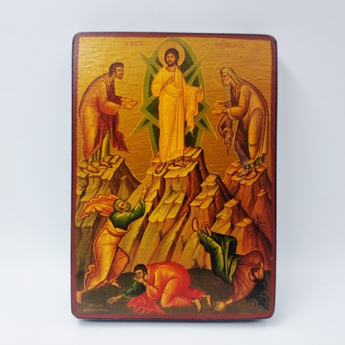 Greek orthodox wooden icon - orthodox, of