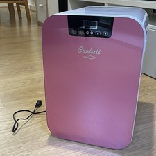 Cooluli Compact 20L Mini Fridge with Glass Front & Digital Temperature Control