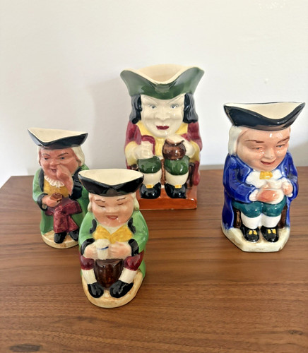 Vintage toby jugs job lot - jugs,