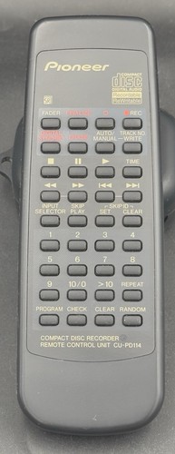 Pioneer pd114 remote - cu-pd114,