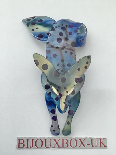 Lea stein fox brooch best - brooch.,