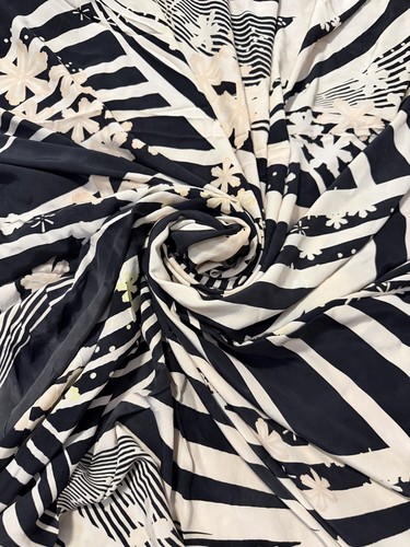 100 pure silk printed - silk, crepe