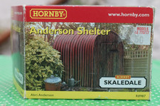 HARBURN HAMLET model ANDERSON SHELTER  in HORNBY box 00 gauge building