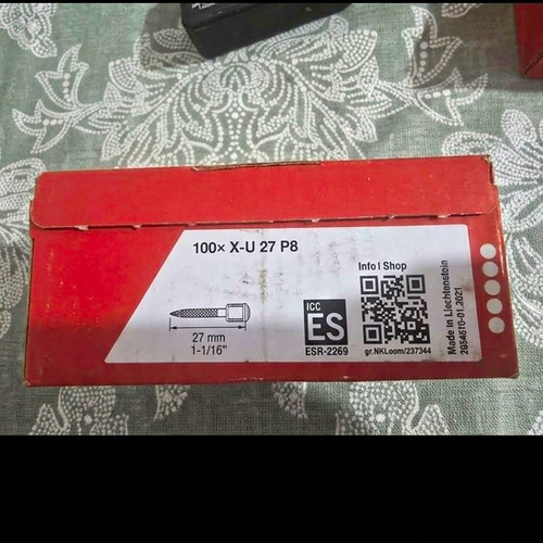 Hilti p8 steel - 27,