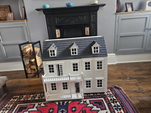 Dolls house wooden victorian - dolls,