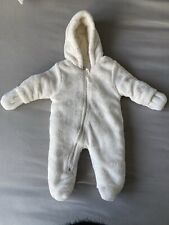 Newborn First Size Fleece Overall Snowsuit Pram Suit