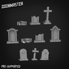 Grave Stones - Basing Kit/