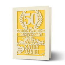 Personalised 50th Golden