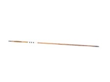 Archery Wood Hunting Arrow full-length natural feather fletching BJ-style nock