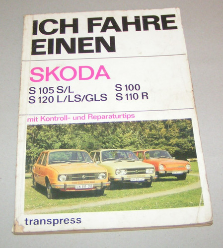 Repair manual skoda - skoda, 100,