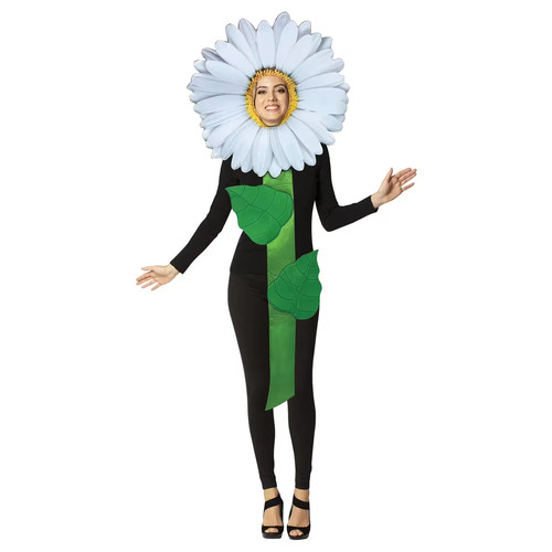 Adults daisy flower costume - daisy,