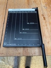 Black Metal Paper Cutter Guillotine