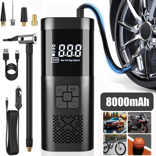Tire pump with - tire, pressure