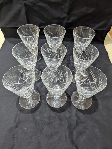 Vintage cut crystal medium - cut,