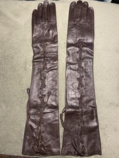 Opera Length Dark Brown Lace