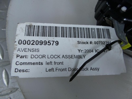 Toyota avensis door solenoid - avensis,