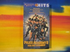 Police Academy 2 Their First Assignment Warner Bros Hits VHS Tape