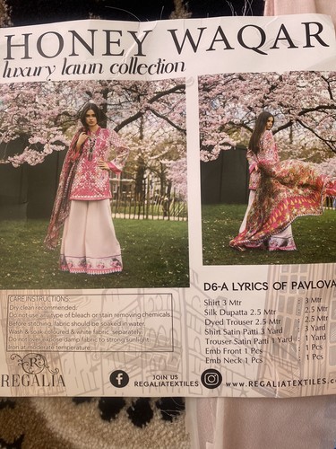Original honey waqar lawn - original,