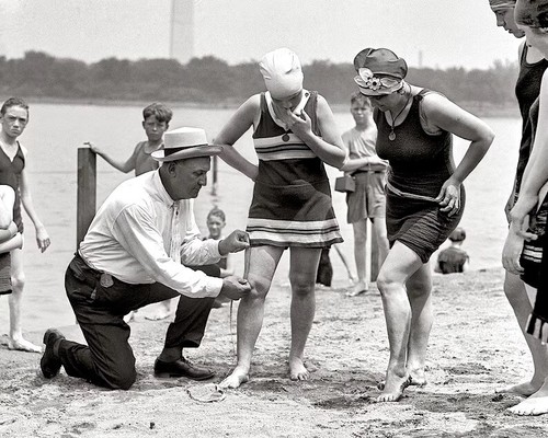 Beach police 1922 - 1922., vintage