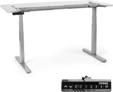 Duronic TM23 GY Sit Stand Desk