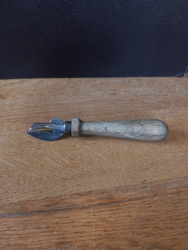 Vintage tin opener - tin,
