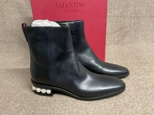 NICHOLAS KIRKWOOD CASATI PEARL FLAT ANKLE BOOT Uk 5 eu 38 RRP £825 XW35