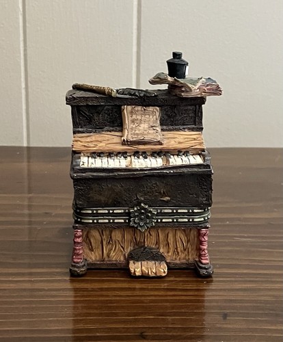 Vintage mini piano - mini, statue