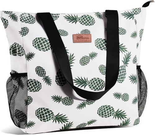 Large waterproof beach - large, tote