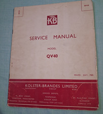 KB QV40 TV Service Manual