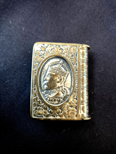Antique king edward - vii, brass