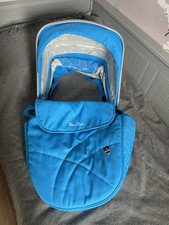 Silver Cross Hood And Apron Set WAYFARER PIONEER Colour Pack Sky Blue