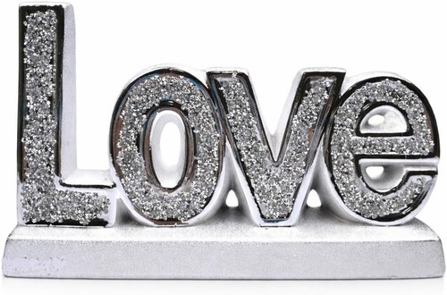 Silver home love family letter - love,