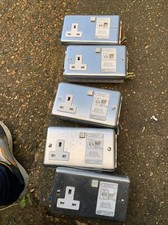 MK 13a 30mA Single Passive Switched RCD Sentry Socket(bundle Of 6+1)