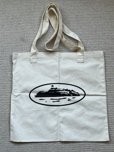Corteiz tote bag cream white - tote,