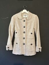 Vintage Chanel Jacket Blazer Wool and Silk Lining UK 8  FR 36